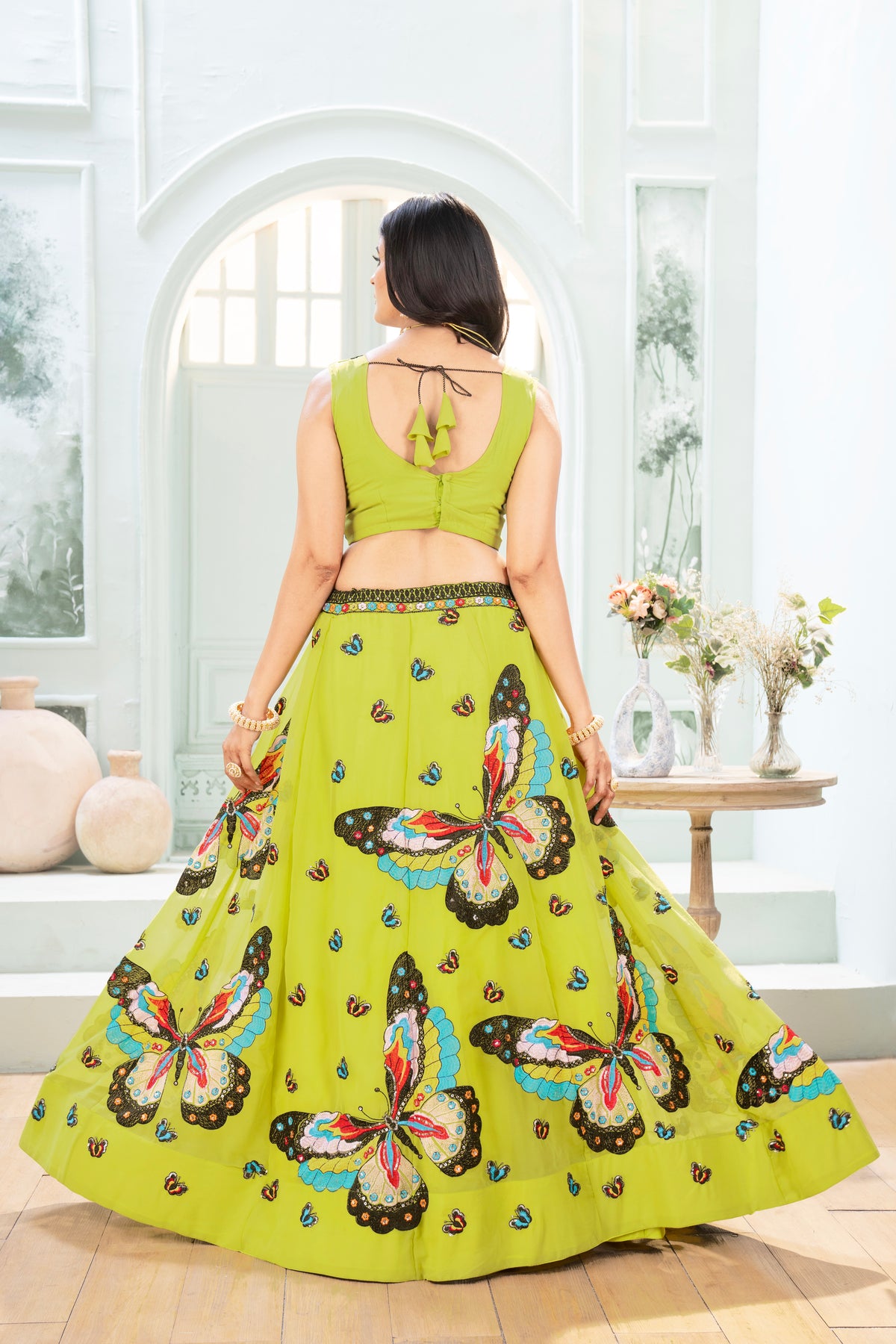 Desinger House BUTTERFLY SPECIAL PARTY WEAR LEHENGA